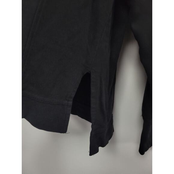Sweaty Betty Women's Black Pullover Sweater Size XL Side Slit A000242 - Picture 7 of 7